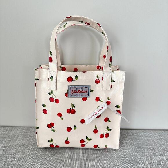 Cath Kidston Handbags - Cath Kidston Cherry Small Book Bag/Tote New NWT